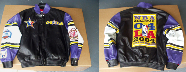 nba leather jacket