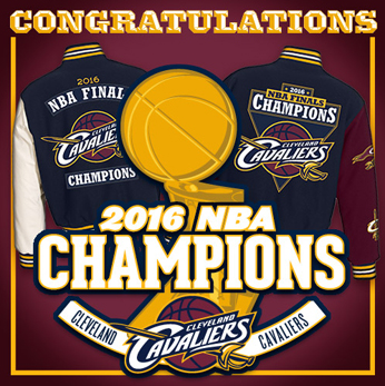 2016 NBA CHAMPIONS CLEVELAND CAVALIERS