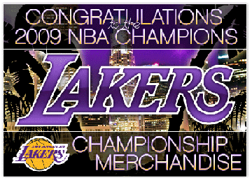 2009 NBA Champions Los Angeles Lakers