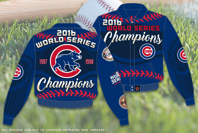 cubs jacket world series