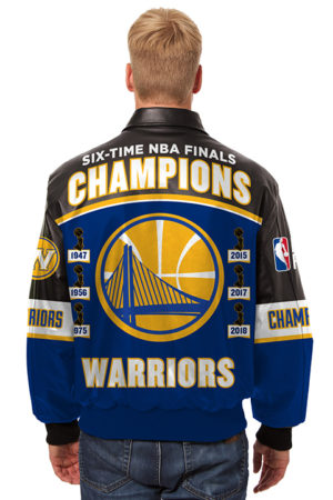 warriors back to back champions jacket